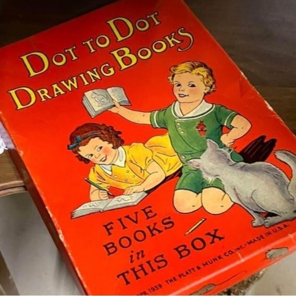 Other - 𝅺vintage dot to dot drawing book